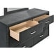 preview thumbnail 20 of 20, Melody Modern Classic 6-drawer Upholstered Bedroom Dresser