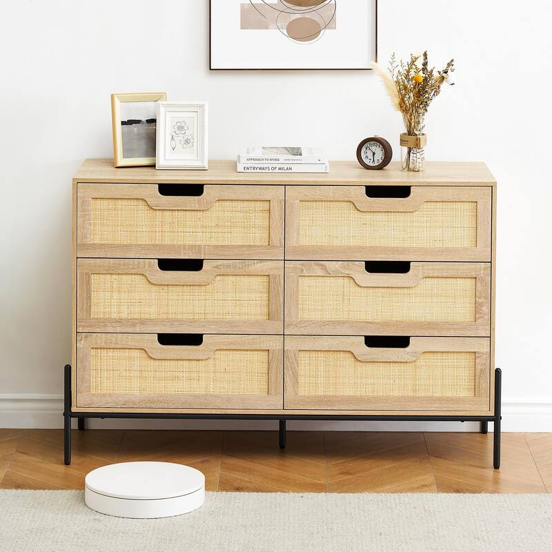 Eie Rattan BedroomDresser Organizer Units for Living Room