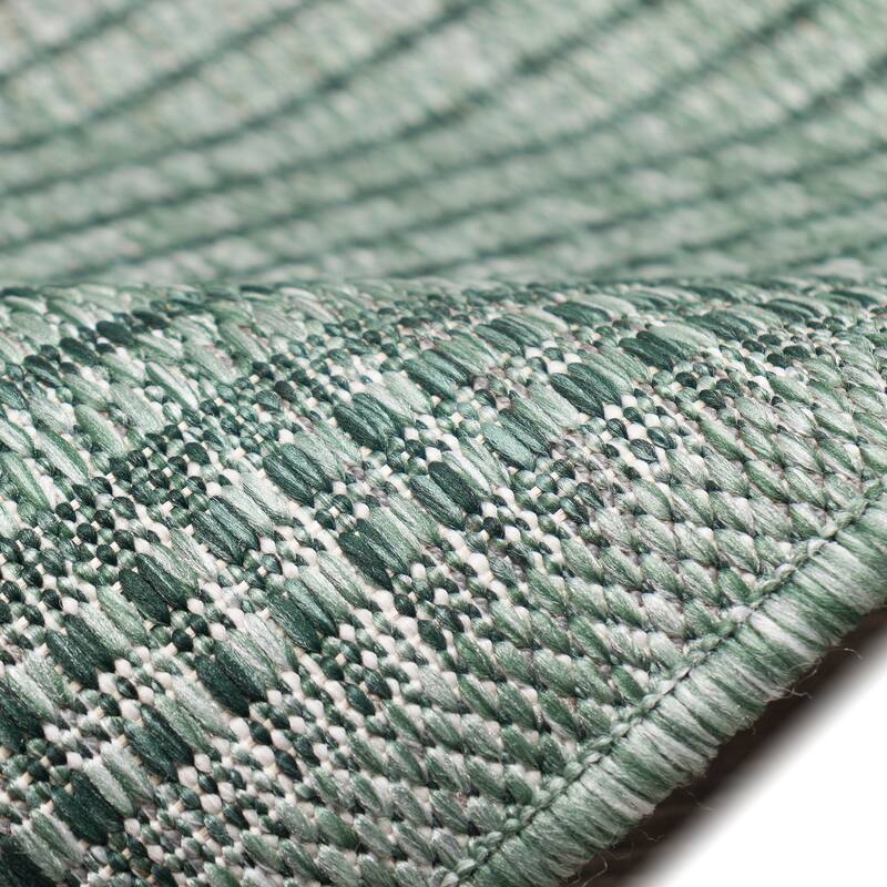 Liora Manne Malibu Simple Border Indoor/Outdoor Rug
