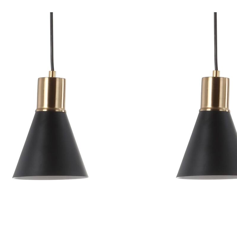 Watts Mid-Century Modern Iron LED Pendant, by JONATHAN Y