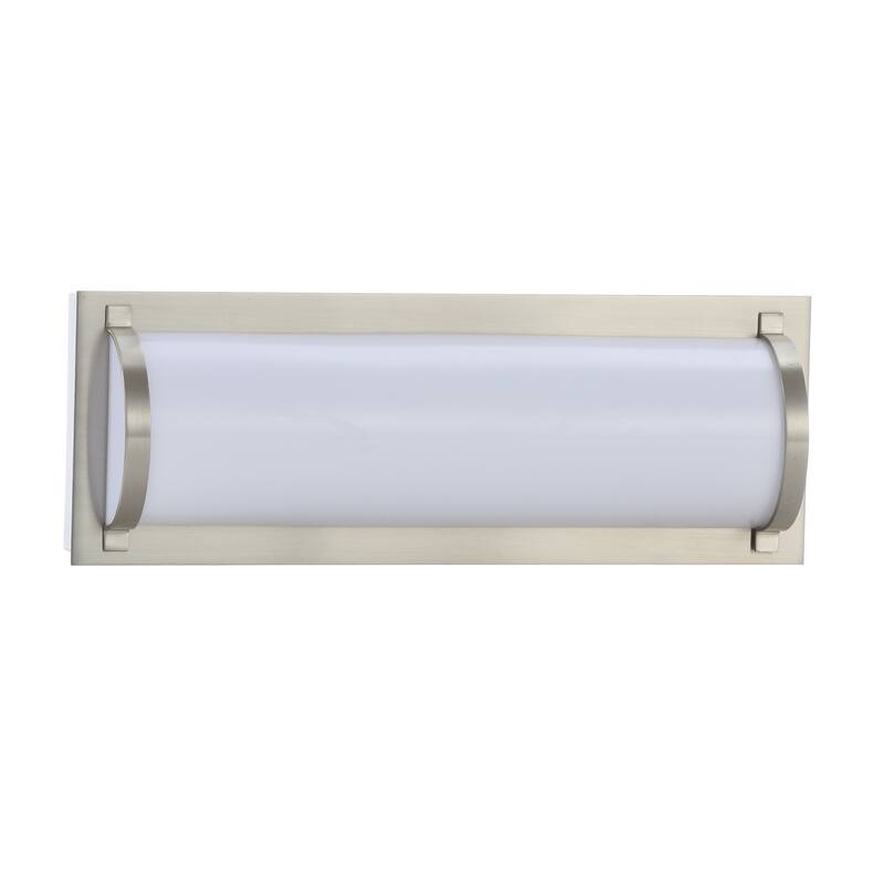 SAFAVIEH Lighting Luka Vanity Bar Bathroom Sconce - 12"x4.3"x3"