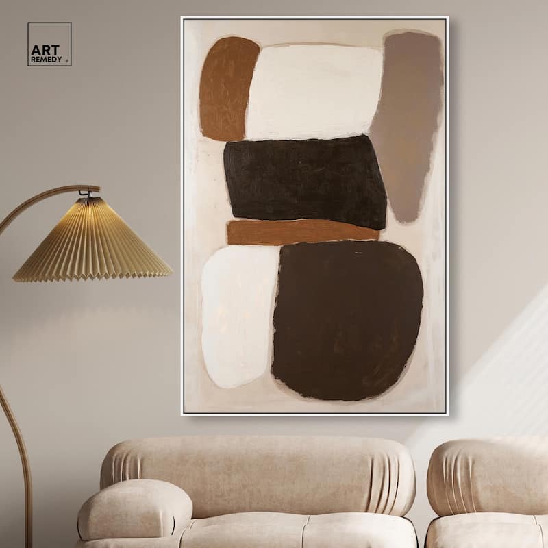 Asymmetrical Balance III Canvas by Art Remedy