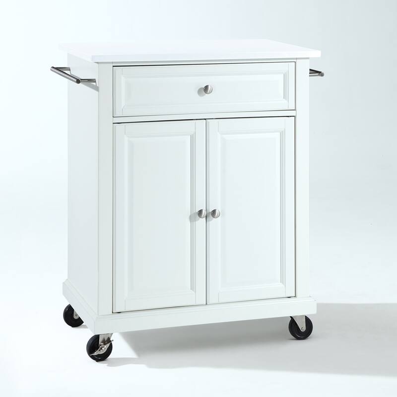 Crosley Portable Granite Top Kitchen Cart - 31"W x 18"D x 35.5"H