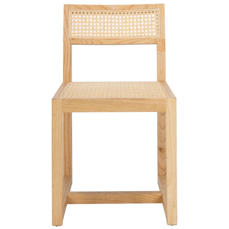 SAFAVIEH Yvonne Cane Dining Chair - 22.2" x 17.5" x 30.7" - 22Wx18Dx31H