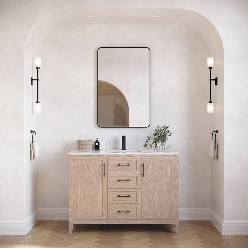 Fresca FCB4248-U Silas 48" Free Standing Single Basin Vanity Set with