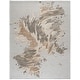 preview thumbnail 24 of 28, SAFAVIEH Handmade Fifth Avenue Gabrieluta Mid-Century Modern Wool Rug 8' x 10' - Beige/Taupe - Rectangle