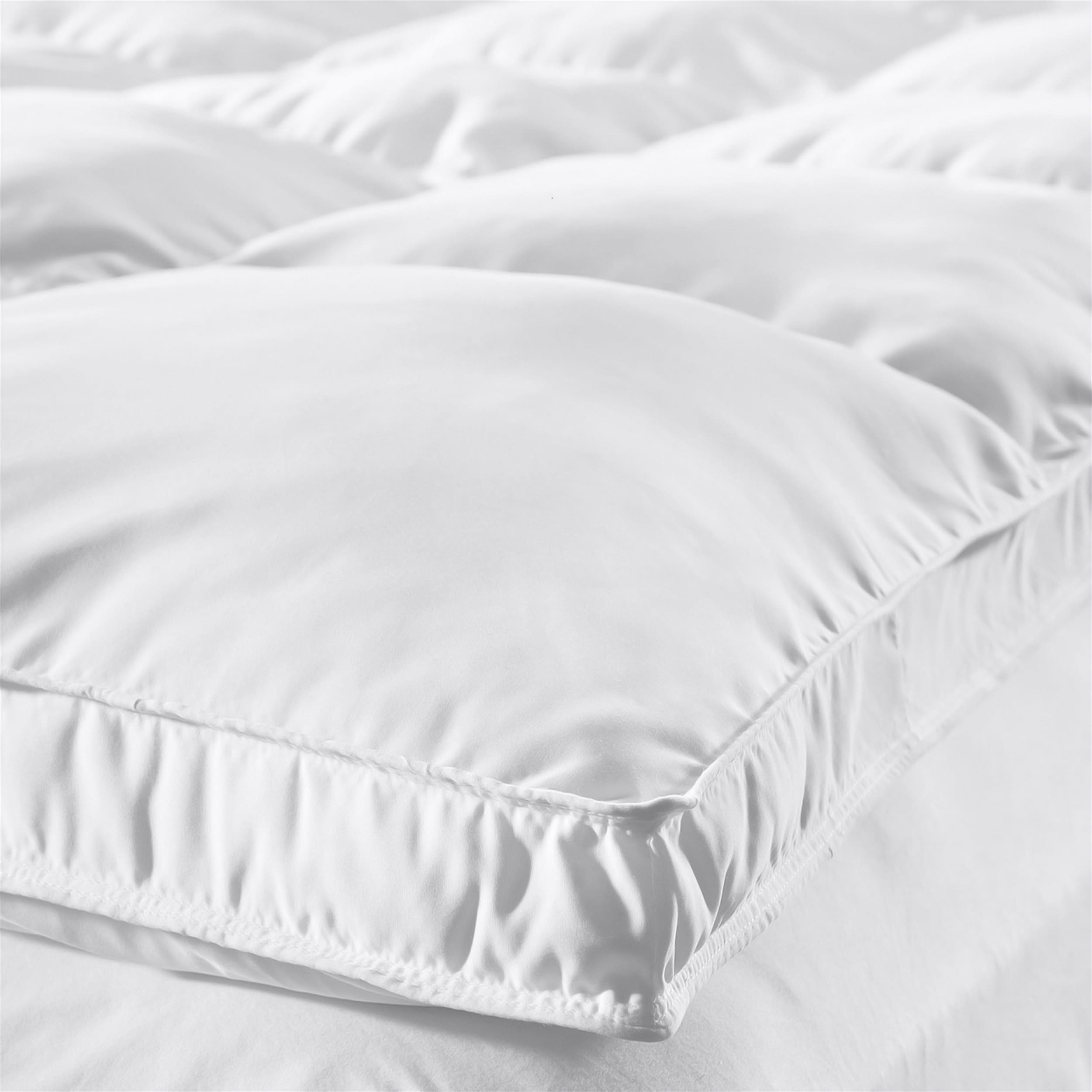 Superior Brushed Microfiber Down Alternative Mattress White-image
