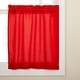 preview thumbnail 11 of 30, Sweet Home Collection Opaque Ripcord Kitchen Window Curtains - Swag, Tier & Valance