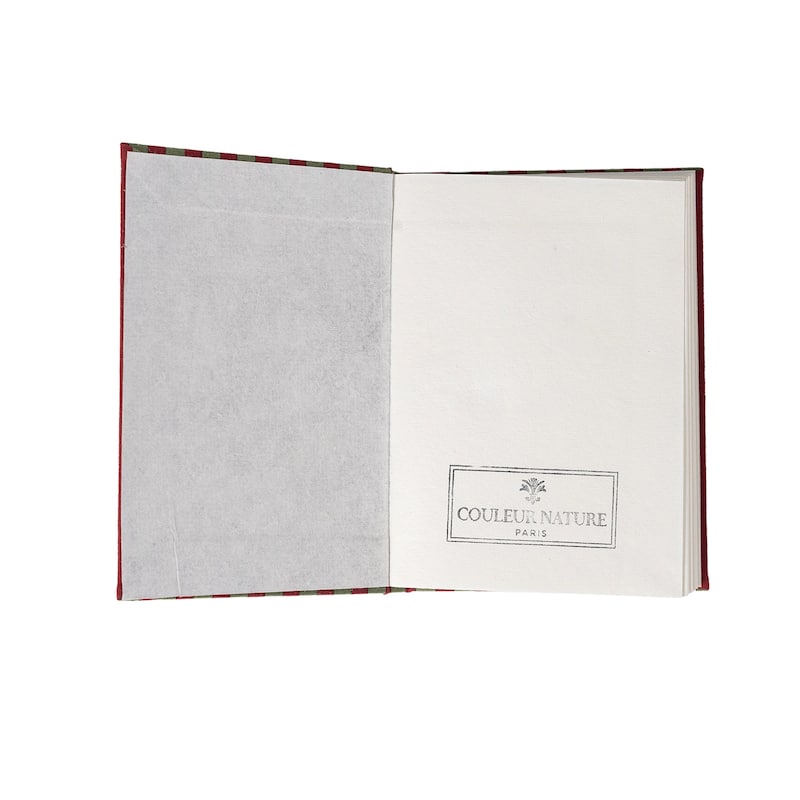 Couleur Nature Christmas Stripe Journal - 5" x 7" x 1" - 5" x 7" x 1"