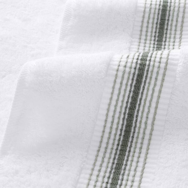 Aston & Arden Turkish Striped 2-Piece Bath Towels - 60x30