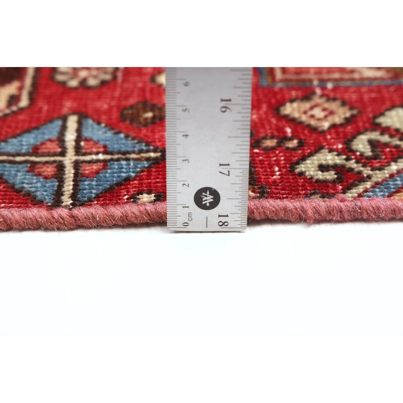 ECARPETGALLERY Hand-knotted Antalya Vintage Navy Wool Rug - 8'11 x 12'2