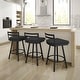 preview thumbnail 24 of 70, Amisco Derek Swivel Bar Stool