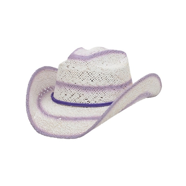 white straw cowboy hat