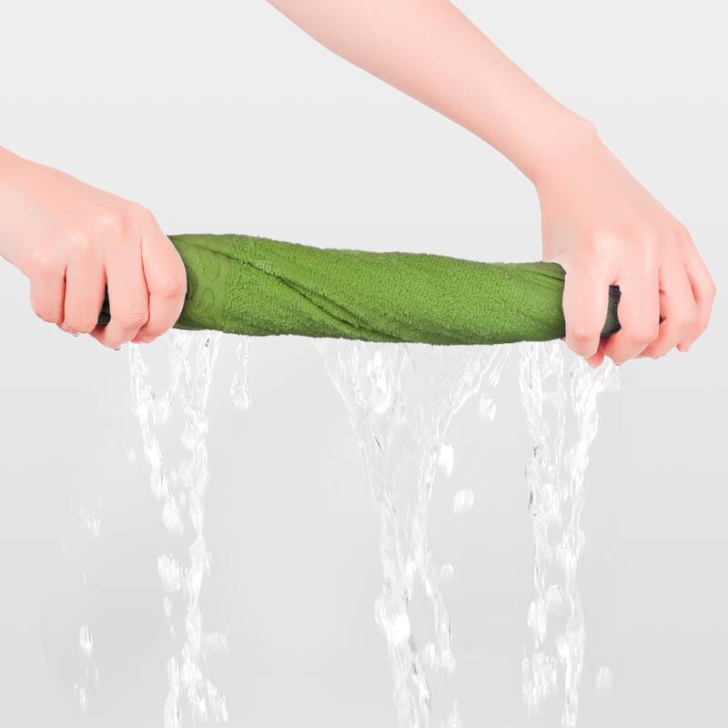 6 Pack Cotton Washcloths, Printed Face Towel, Absorbent and Comfort Face Towels for Bathroom, Hotel, Gym 13" x 13"