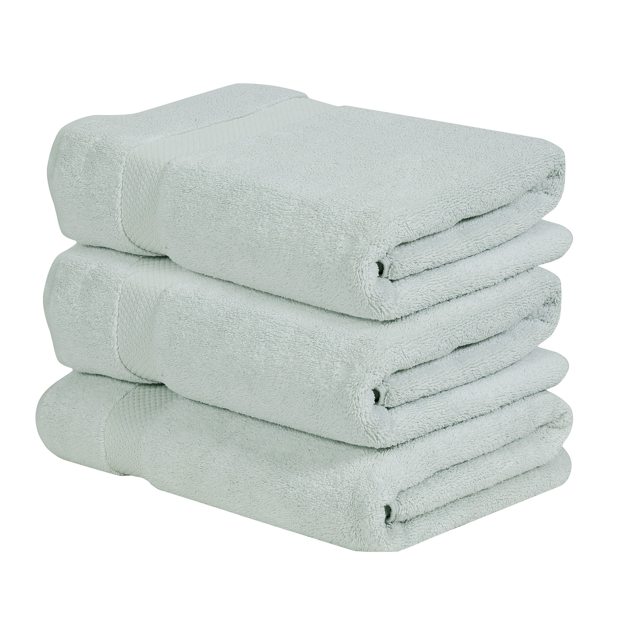 Better Trends Splash Collection 100% Cotton Reversible Bath Towel - Plush, Absorbent, and Stylish Bathroom Essential