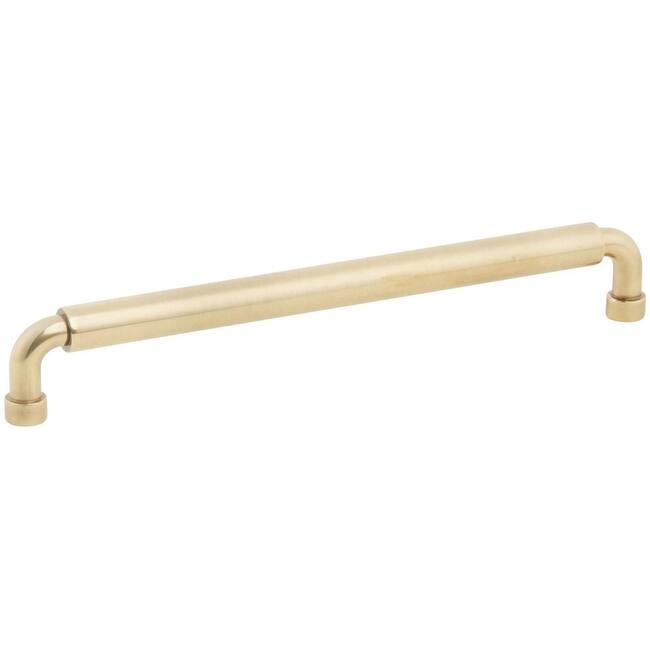 Schaub and Company 211089 NOHO 8" Center to Center Luxury Solid Metal - Vintage Brass