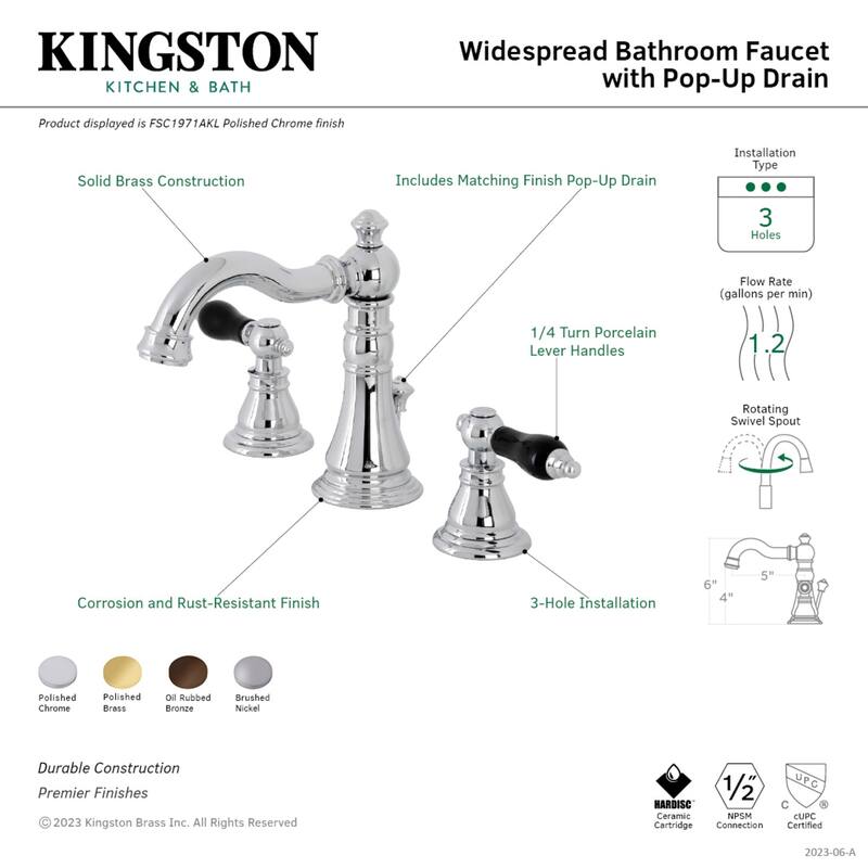 Duchess 8 in. Widespread Bathroom Faucet
