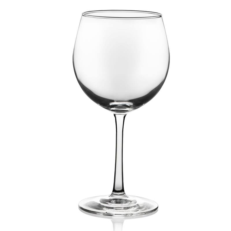 Libbey Vineyard Reserve 8-Piece Wine Glass Party Set for Chardonnay and Merlot/Bordeaux - Set of 8
