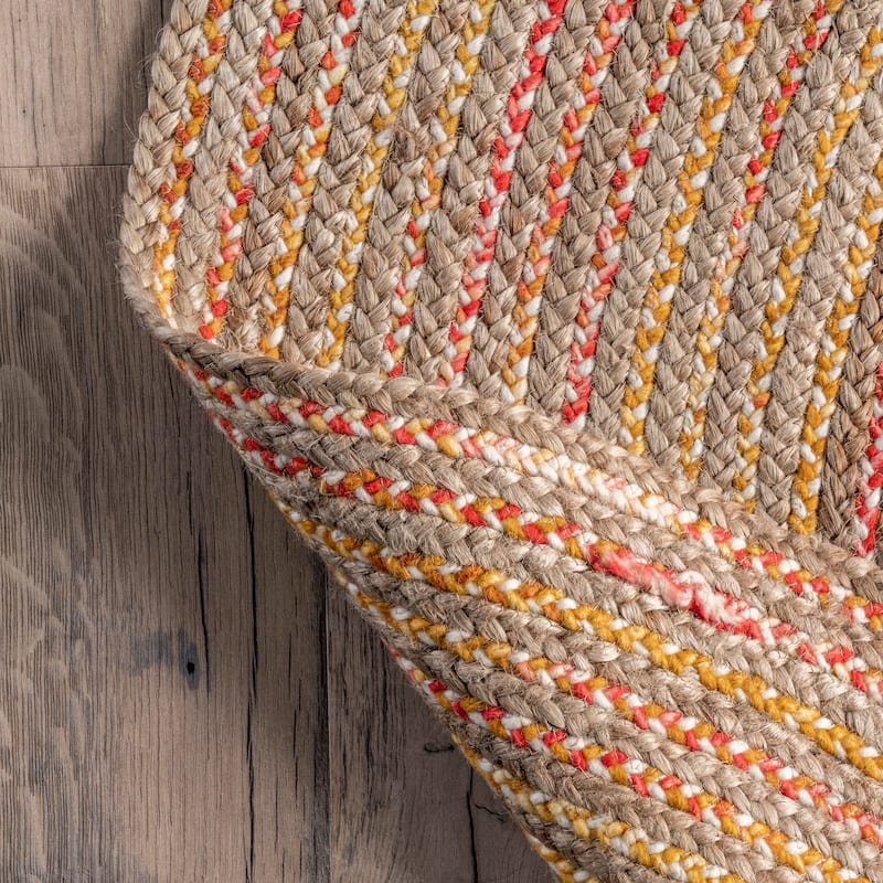 Nuloom Draya Casual Braided Jute Area Rug
