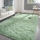 preview thumbnail 108 of 126, Large Shaggy Home Decor Carpets Fluffy Area Rugs for Living Room Bedroom mustard green - 4'x6' - Rectangle