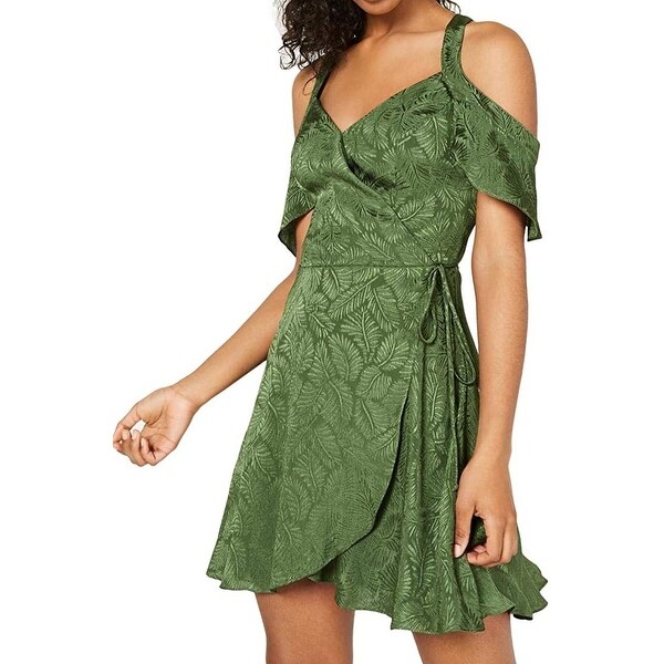 juniors cold shoulder dress