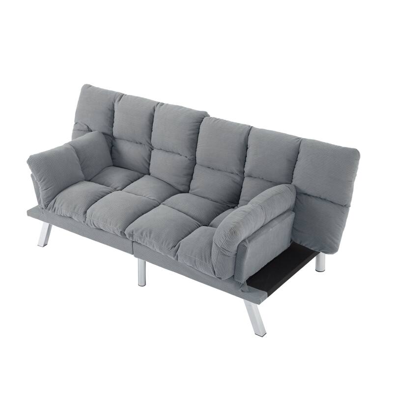Multifunctional Sofa Bed,Foldable 2-Seater Sofa