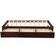 preview thumbnail 12 of 15, Nestfair Twin Size Platform Storage Bed with 3-Drawers