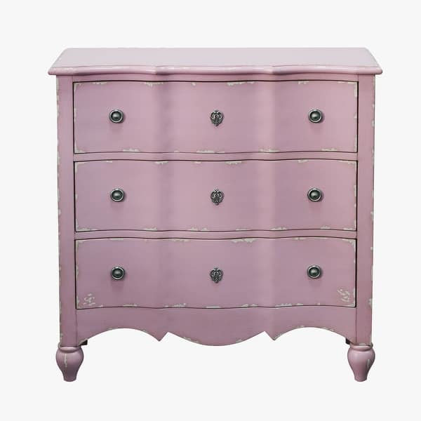 Shop Delacora Hm Ds D204 024 32 Wide Wood Dresser With 3 Drawers