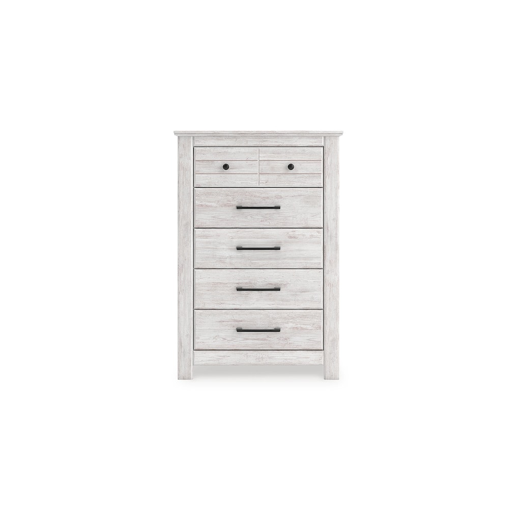 Signature Design by Ashley Allihauser White Chest of Drawers