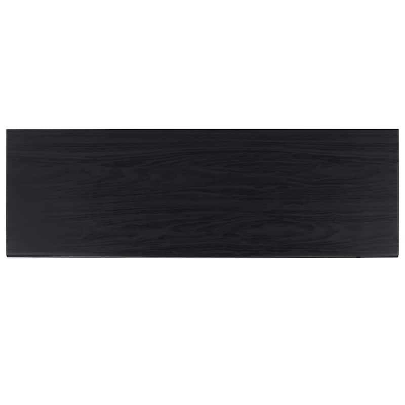 SAFAVIEH Shenna Walnut 47-inch Storage Media TV Stand - 47" W x 15" L x 19" H - 46Wx15Dx19H