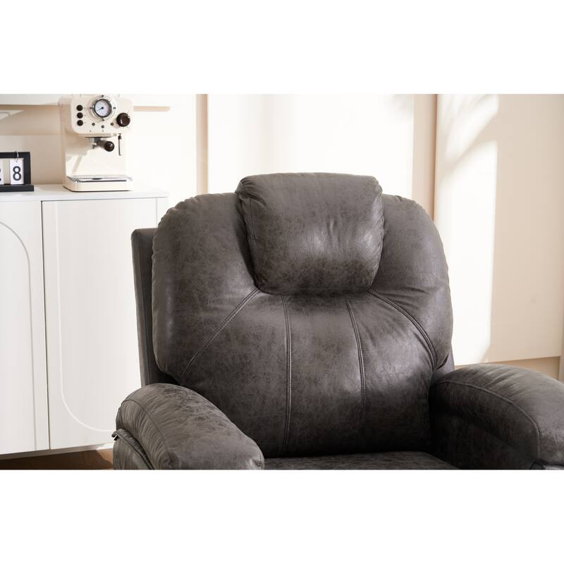 Power Lift Recliner Chair with Massage and Heat for Elderly,Heavy Duty and Safety Motion Reclining Mechanism with USB Ports