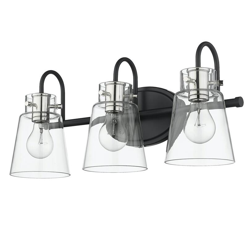 Bristow Bath/ Vanity Fixture w/ Clear Glass