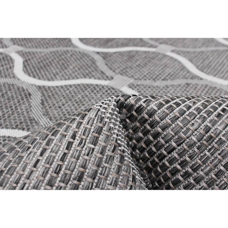 ECARPETGALLERY Veranda Abstract Indoor/ Outdoor Rug