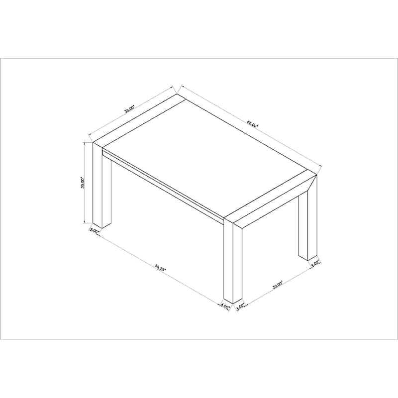 1pc White Genuine Marble Stone Dining Table Dining Room Wooden Contemporary Formal Solid Wood Veneer Standard Height