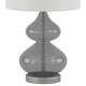 preview thumbnail 50 of 55, Ellipse Curved Gourd Glass Table Lamp, Set of 2