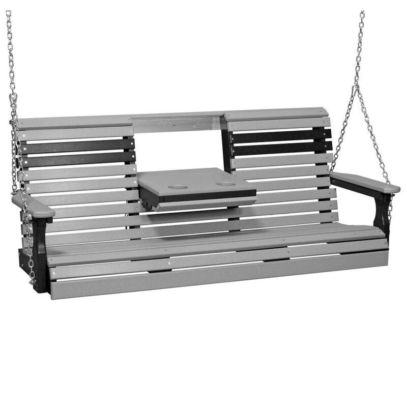 Poly Lumber Plain Rollback Swing