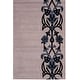 preview thumbnail 6 of 7, SAFAVIEH Handmade Soho Gaetana N.Z. Wool Rug 3'6" x 5'6" - Beige/Purple - Rectangle
