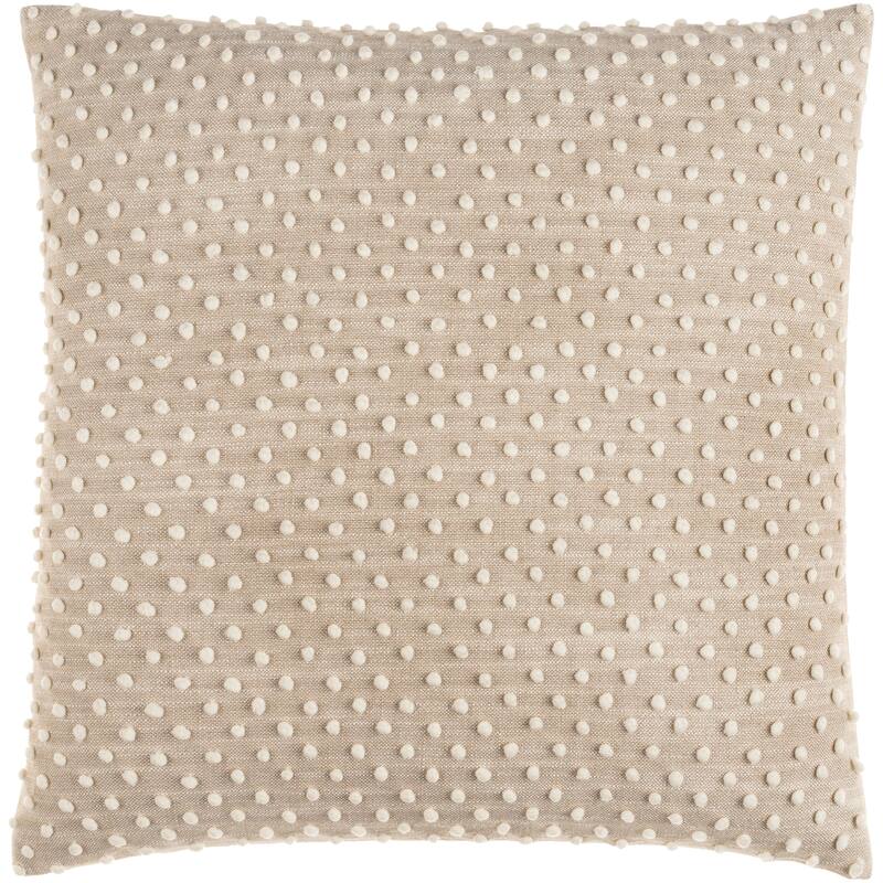 Aqib Pompom Small Polka Dot Throw Pillow