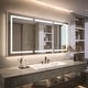 preview thumbnail 71 of 82, Modland 48"-72"W x 36"H Lighted Bathroom Medicine Cabinet with Backlit & Frontlit Modes,Anti-Fog