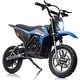 preview thumbnail 1 of 8, 36V Kids Ride on Dirt Bike with LED Headlight, Leather Seat Blue