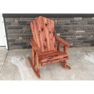 American Furniture Classics Model MM103 SOLIDCEDAR ADIRONDACK Rocking ...