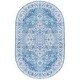 preview thumbnail 69 of 67, SAFAVIEH Tucson Betzy Transitional Machine Washable Rug 5' x 8' Oval - Light Blue/Blue - Oval
