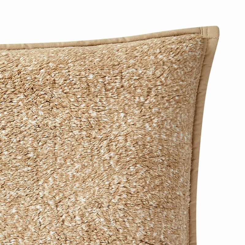 Brooklyn Loom Heathered Sherpa 20x20 2 Pack Decorative Pillow