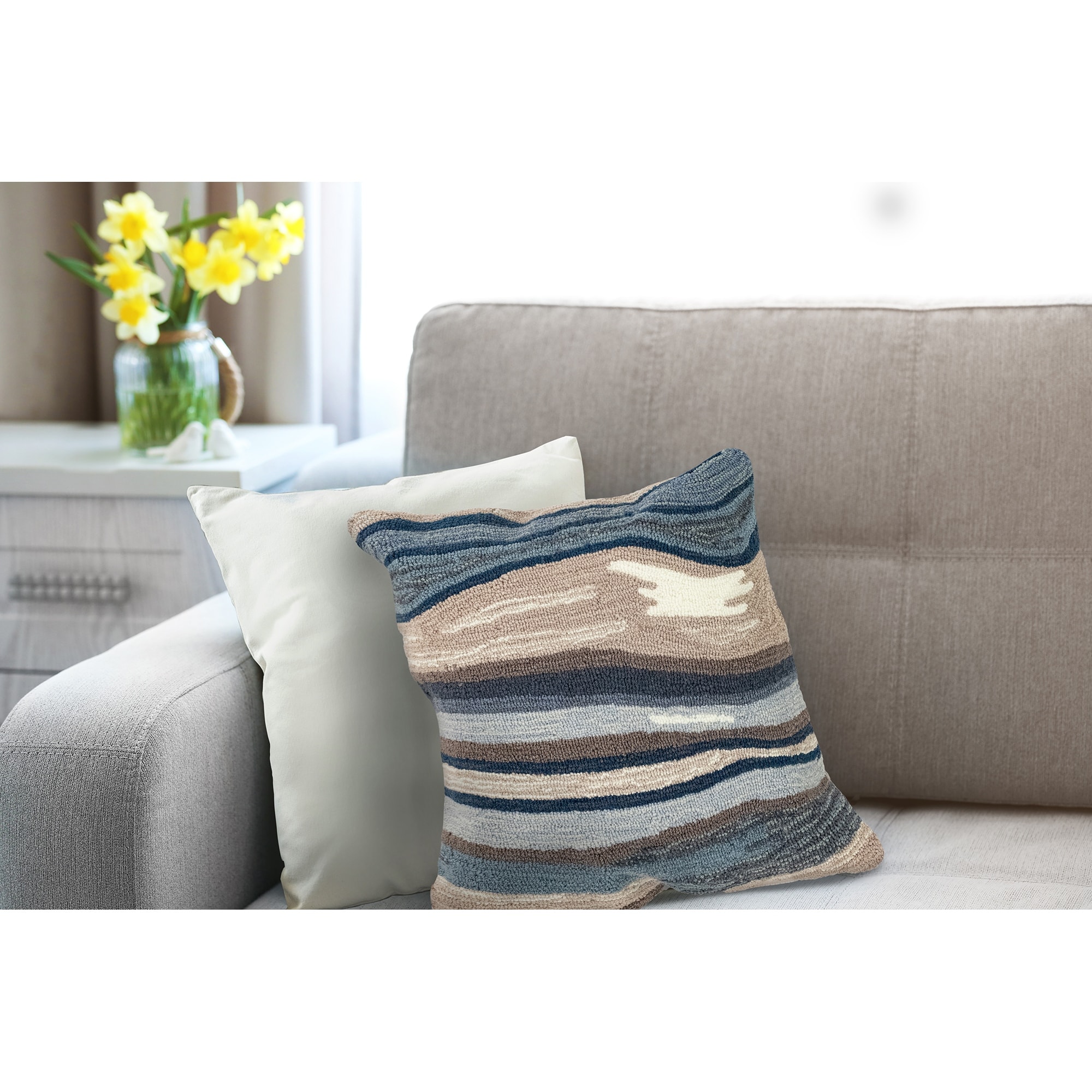 Blue and gray outdoor pillows hotsell