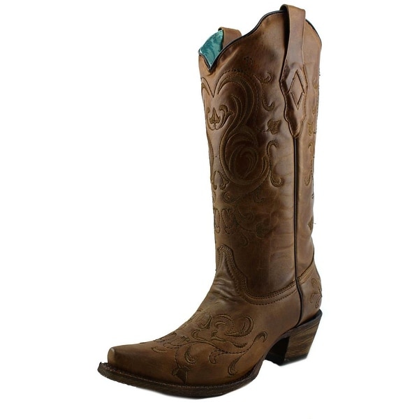 Corral A3309 Pointed Toe Leather Western Boot