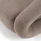 preview thumbnail 7 of 6, Divani Casa Tony Modern Brown Fabric Swivel Accent Chair
