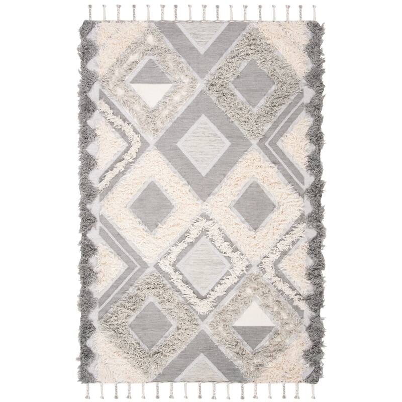 SAFAVIEH Hand-knotted Kenya Kacandone Southwestern Tribal Wool Rug