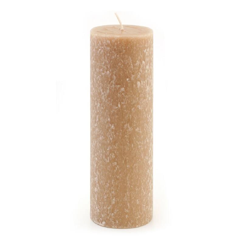 ROOT Unscented 3 In Timberline™ Pillar Candle 1 ea. - Taupe - 3 X 9