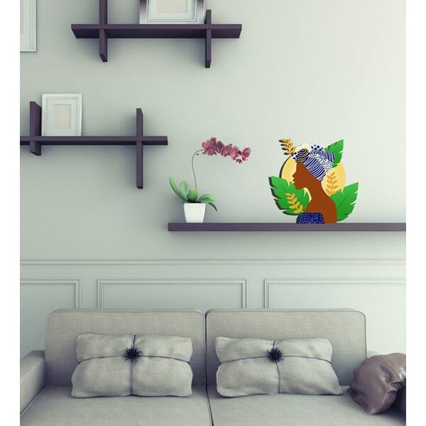 Flower Woman Girl Wall Decal Flower Woman Girl Wall Sticker Flower Woman Girl Wall Decor Overstock 32941210 Give visual expression to your personality with a unique wall creation. overstock com