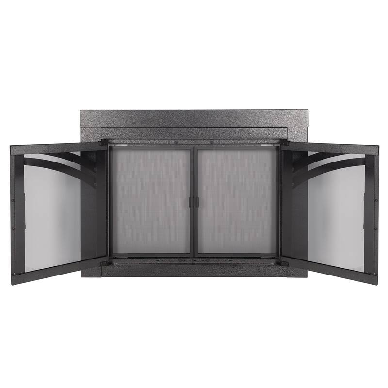 Pleasant Hearth Axel Fireplace Glass Door